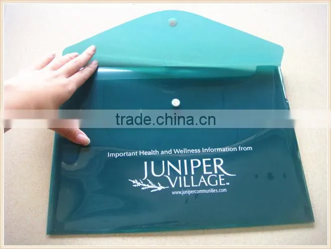2014 Fancy Promotional Envelope Document Holder