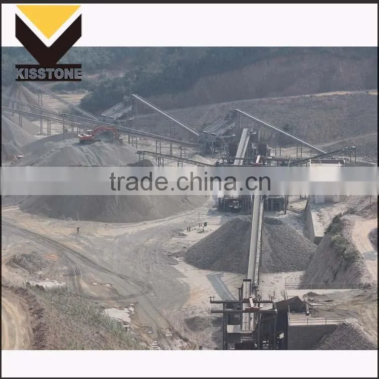 Production line band conveyor structure available to service machinery overseas