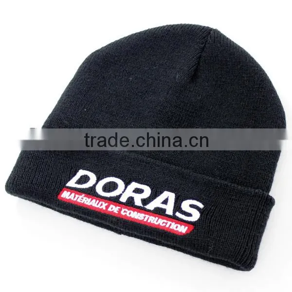 fashion winter beanie hat/men winter beanie custom