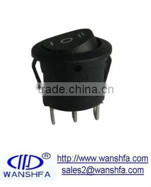 10A 250V round rocker switch,power switch
