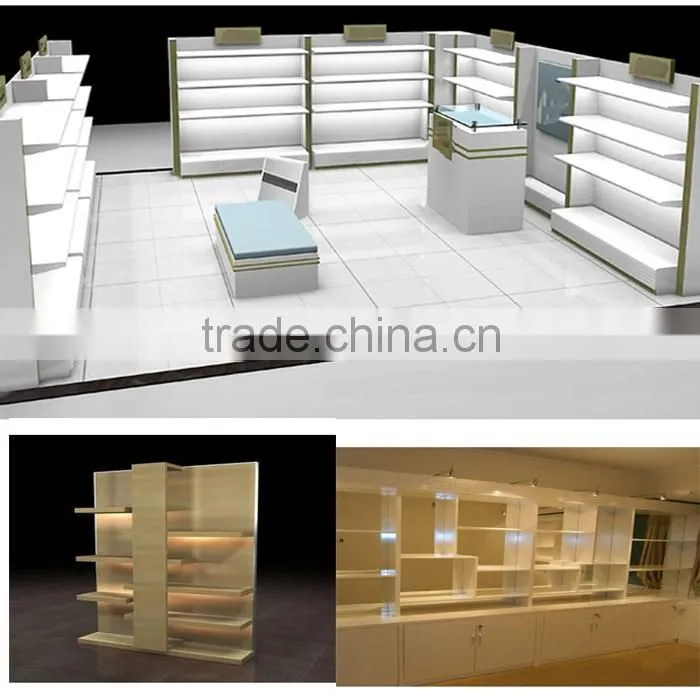 Retail Modern Cloth Shop Of Clothes furniture Design