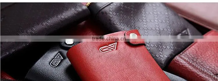 Fashion Card Wallet With Black And Brown