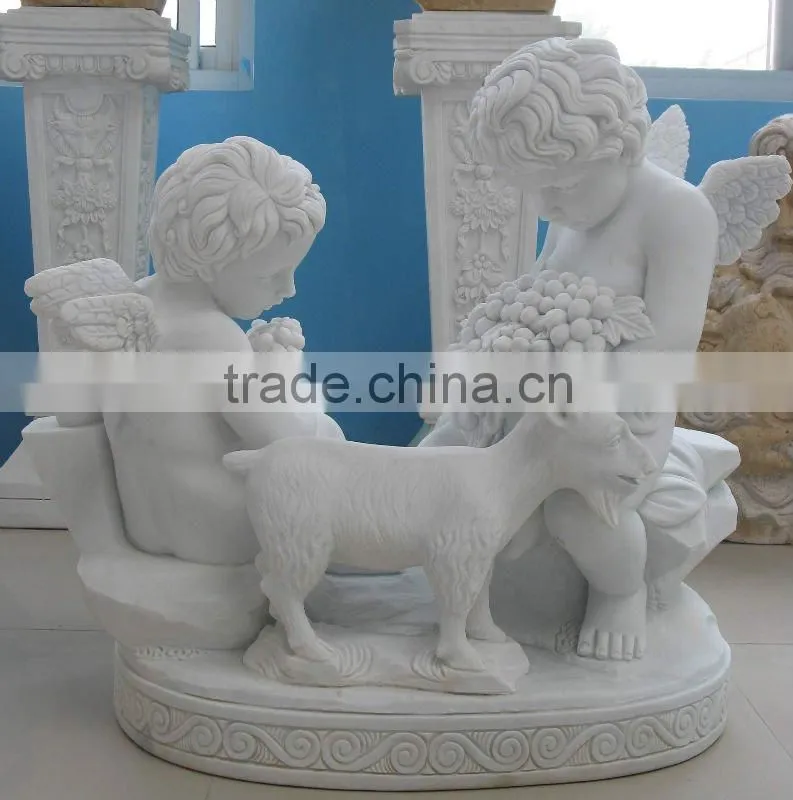 Marble Hand Carving Angel Sculpture