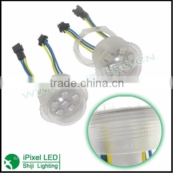 outdoor waterproof 60mm 18pcs smd5050 led cabochon dc24v