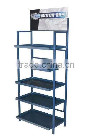 wholesale motor bottle lubricating engine oil display rack