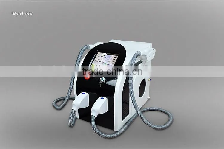 Hottest portable ipl rf shr opt two handle