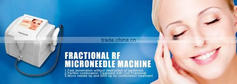 Factory direct sale! Professional skin rejuvenation/ wrinkle removal fractional rf microneedle face treatment