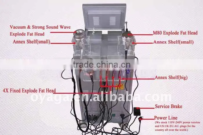 Beauty salon vacuum cavitation ultrasonic liposuction equipment beauty product