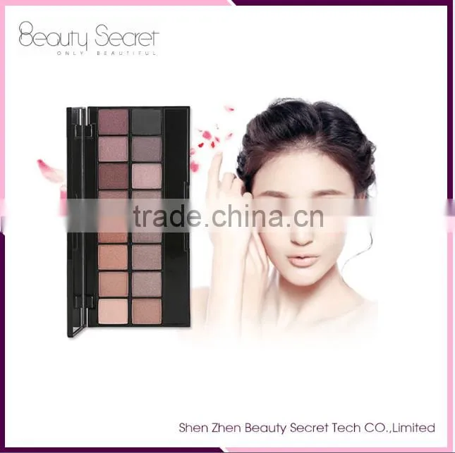 Wholesale 20 colors naked palette eyeshadow with the good quality brush