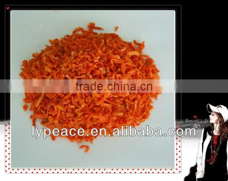 dried organic carrot strips for GMBH