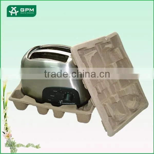Hot Sale Mouled Pulp Eco-Friendly Paper Pulp Wine Tray , Beer Red Wine Tray Package
