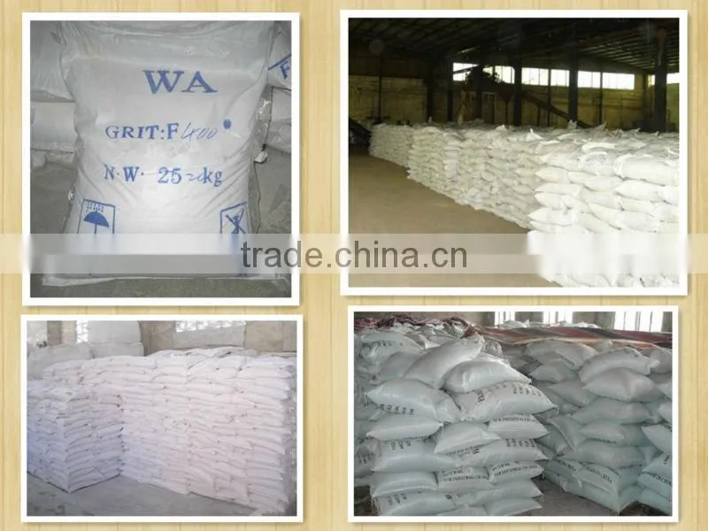 high quality and reasonable price Whith fused alumina