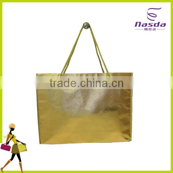 pictures printing non woven shopping bag/ laminated bags/recycled pp bag