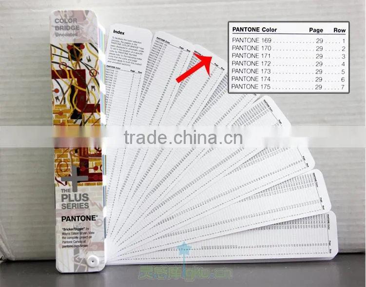 Pantone Color Bridge GP6102 RGB Color Chart