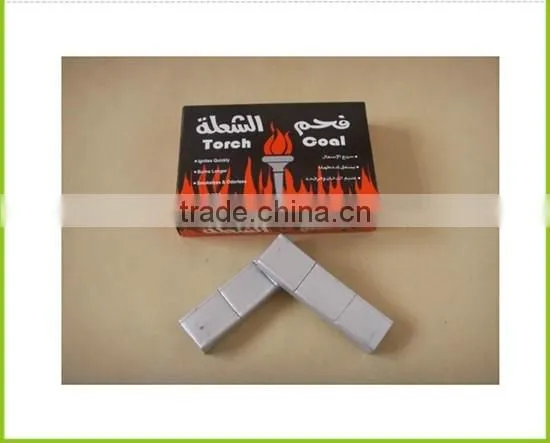 silver 9*2.5*1.2cm electronic shisha charcoal