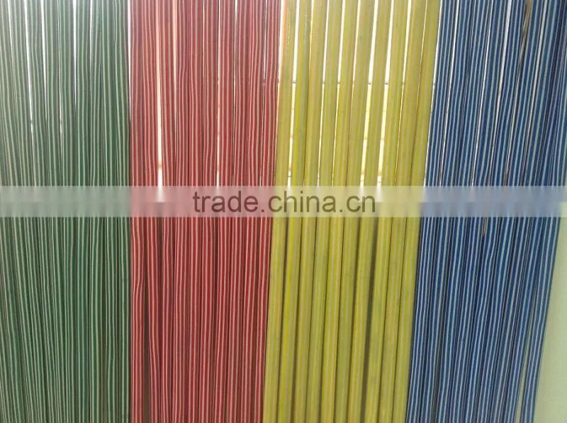 Eucalyptus Wooden Brom Handle With PVC Handle