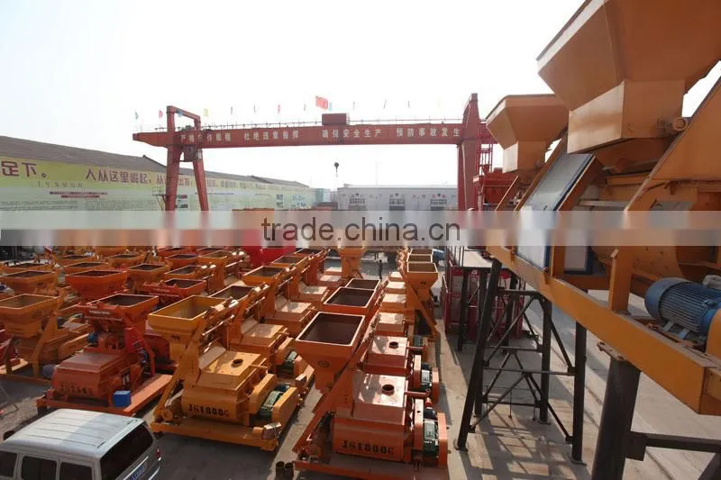 Portable precast concrete mixing plant hot sale in Russia