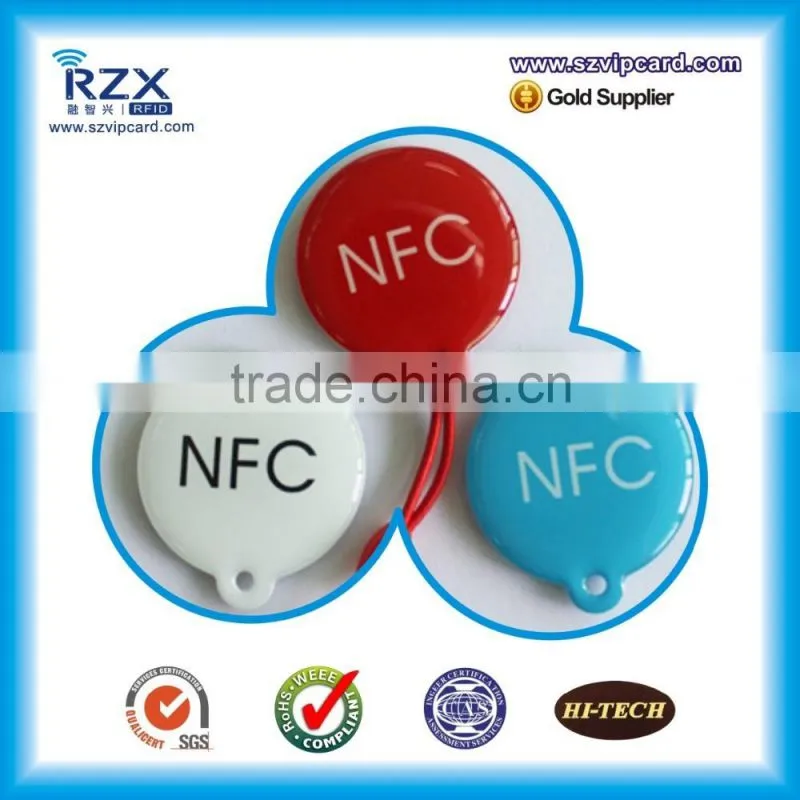 cheap price rfid smart rewritable NFC TAG with tag203/213/215/216 chips
