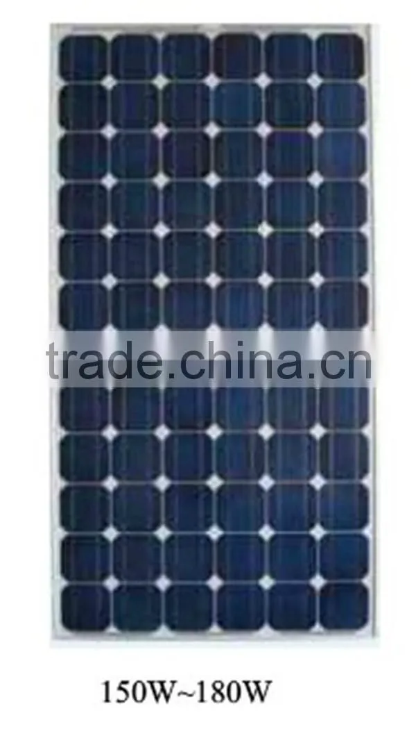 2015 hot selling 150W--180W Solar panels, solar cells polycrystal silicon Solar panels