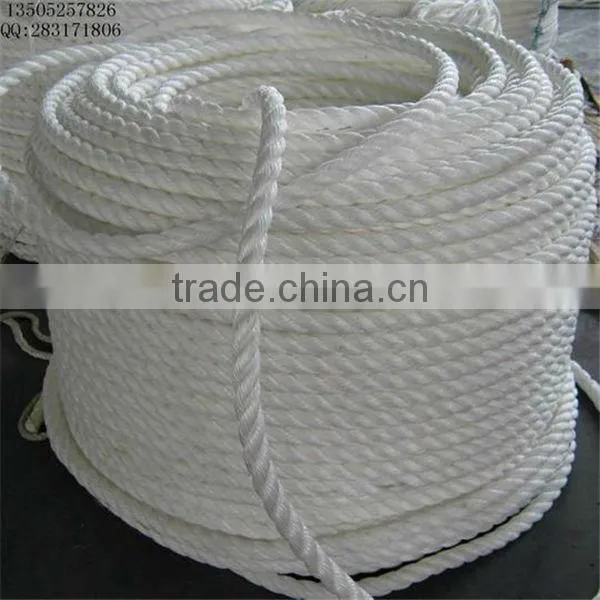 PP braided rope in wooden spool
