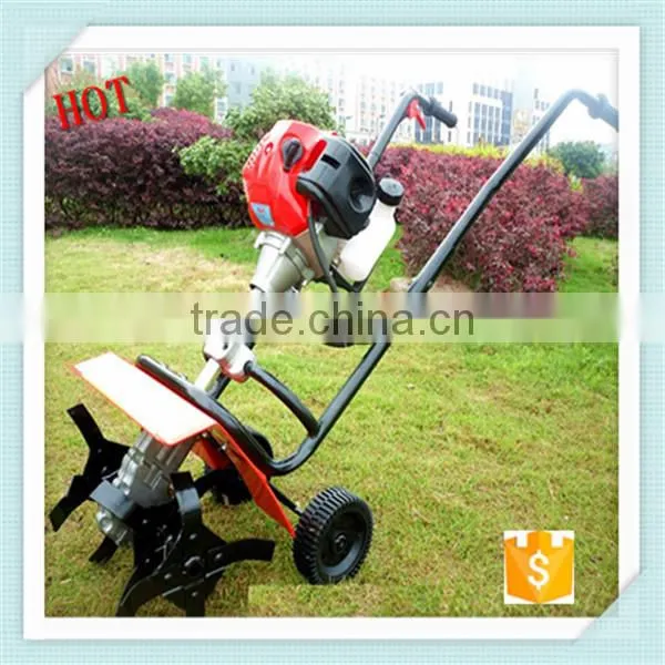 New Arrive 52cc 2.2hp 1E44F-5 Hand Rotary Cultivator Tiller