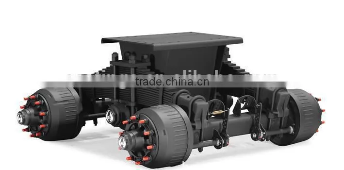 Factory direct10 holes13 ton English type trailer axle
