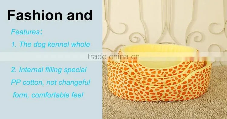 low MOQ fashion coloful leopard print Cotton Stuffed Round Shaped cat bed