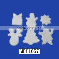 decorative unpainted bisque animal