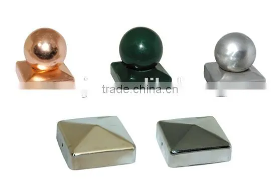 Hot Selling Free Sample Wood Fence Post Caps