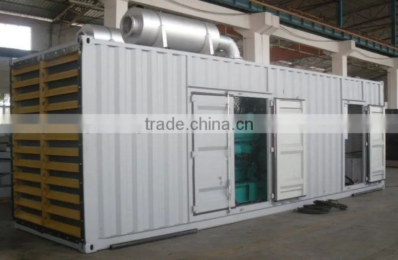 440Volt AC Military Realty Soundproof Container Diesel Generator for sale