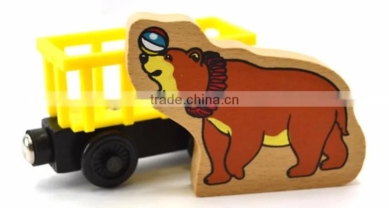 Hotsales magnetic animal train toy for kids