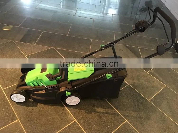 grass cutter motor manual hand push electric mower