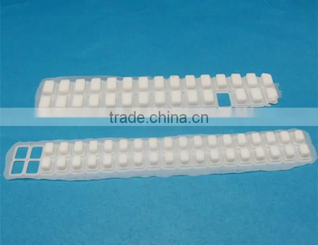 white silicone rubber atm keypad