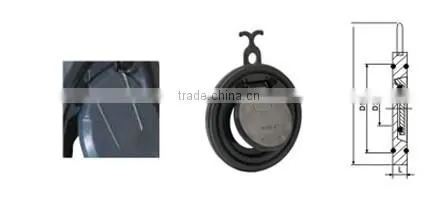 U-PVC Wafer Check Valve