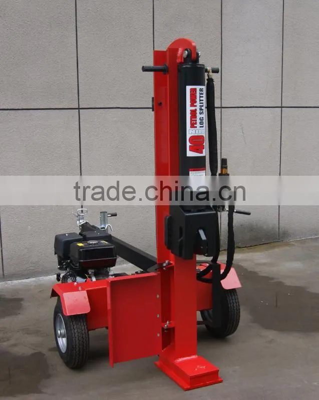 Diesel 40Ton log splitter with electric start CE approval