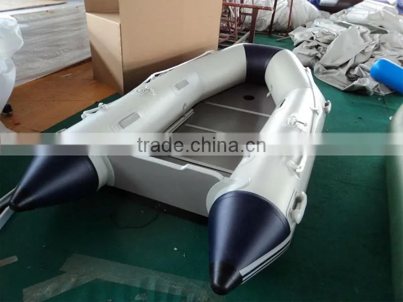 ce PVC material aluminium floor high-speed inflatable boat