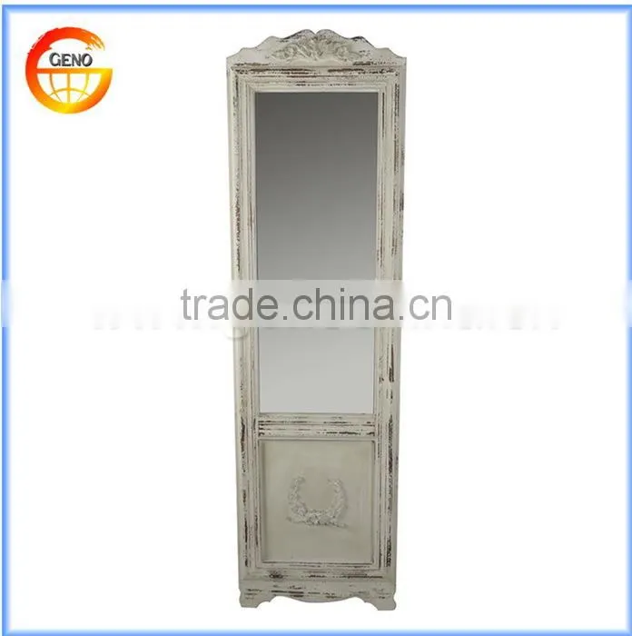 Wholesale wood frame standing mirror