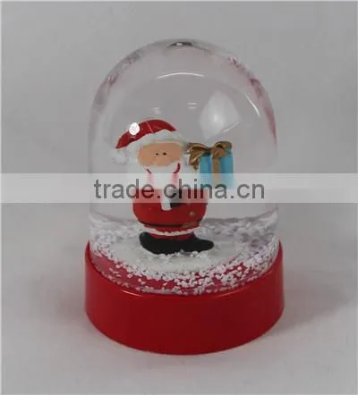 Custom Plastic snow globe