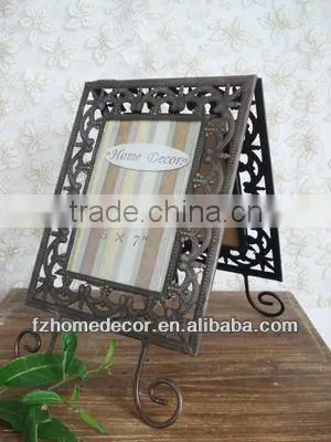 free standing picture frames with two sides