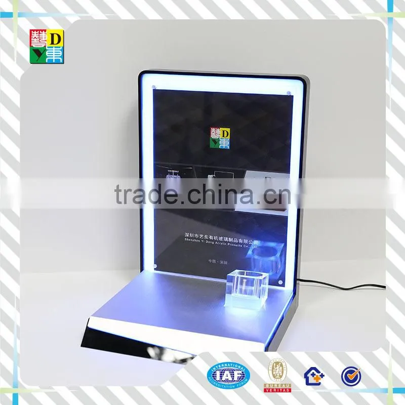 2015modern design customized acrylic toothbrush display rack/hot sale fashion design acrylic display stand shop use