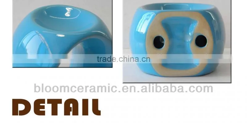 Blue modern oil burner ring