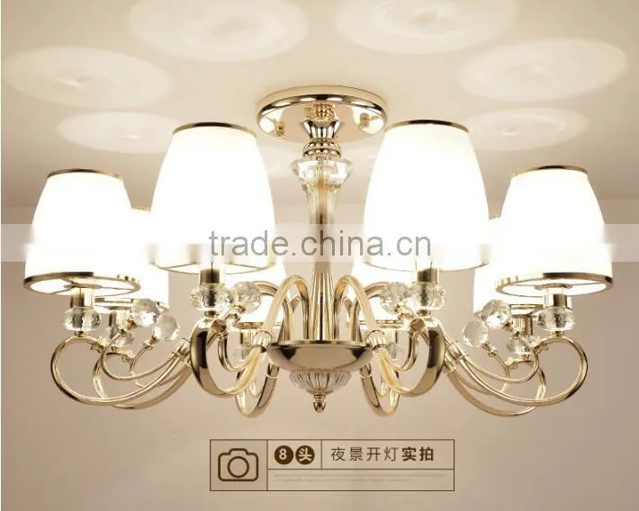 M949 Momoda decorations European simple Crystal modern living room bedroom lighting chandelier pendant lamp