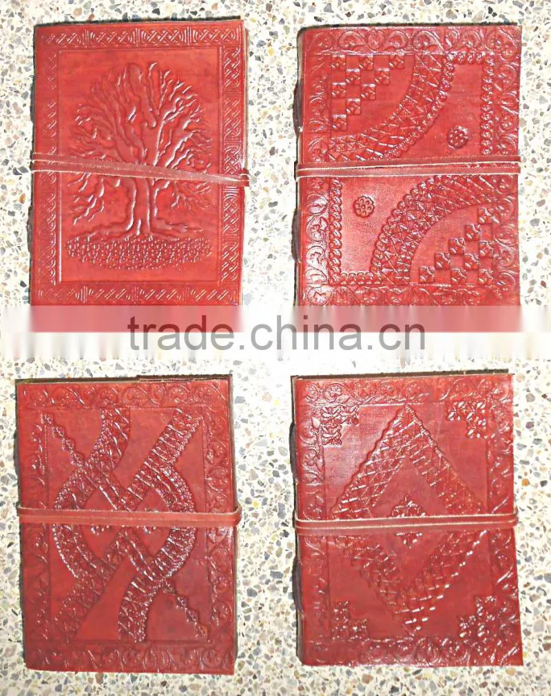 Handmade Leather Journals Embossed