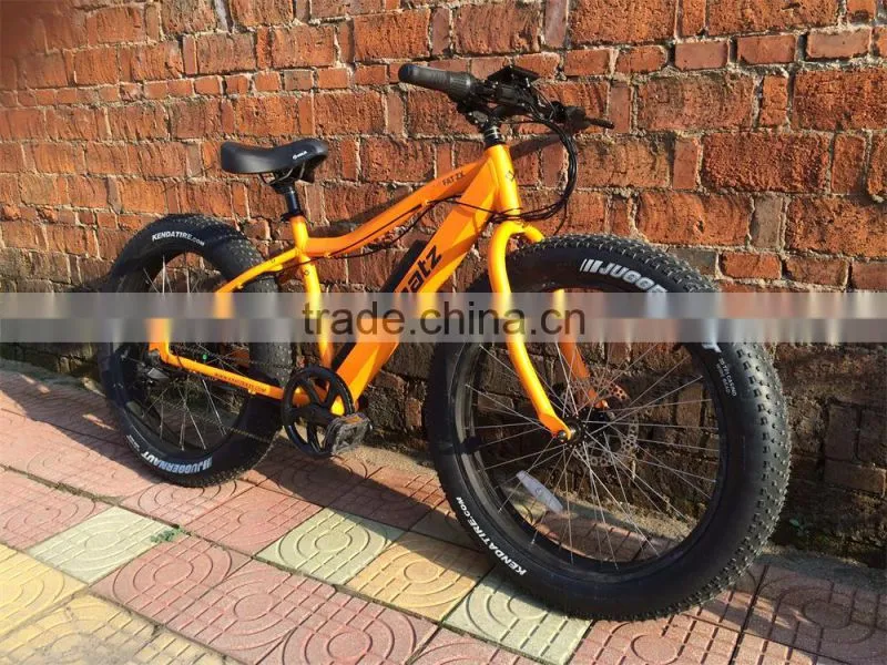 26inch fat tyre electric bike with hidden battery powered electric fat tyre bike 350W