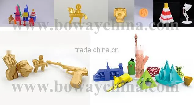 Boway BW-1616 desktop digital PLA all kinds of model producing 3d colored printer