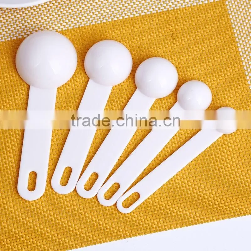 BZE20 5 PCS PP Measuring spoons / Cheap factory price