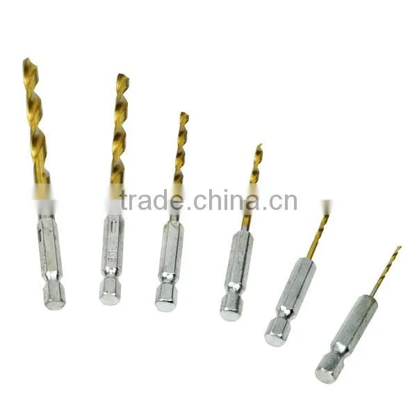 24 pieces HSS Hex Shank Drill Bits