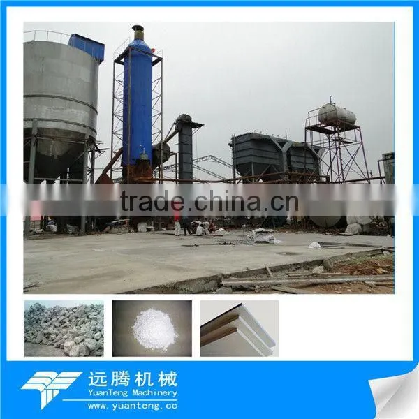 High automatic gypsum powder production line in China