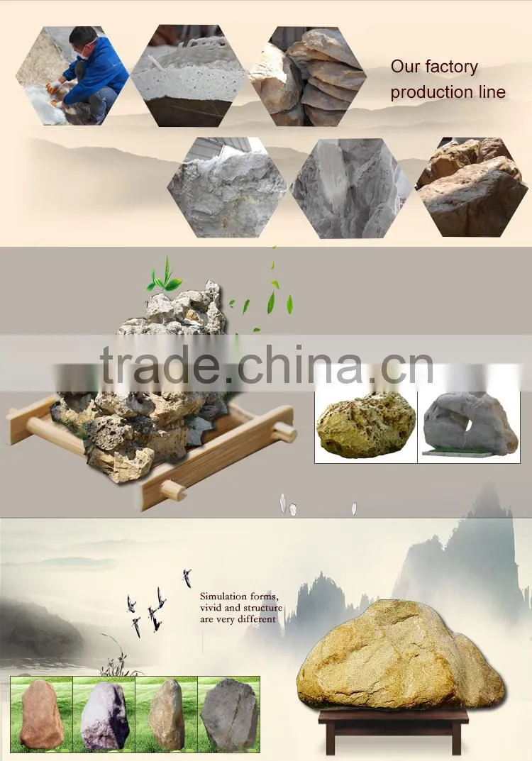 outdoor can be customized artificial waterfall fountain garden decorative landscape artificial waterfall fountain