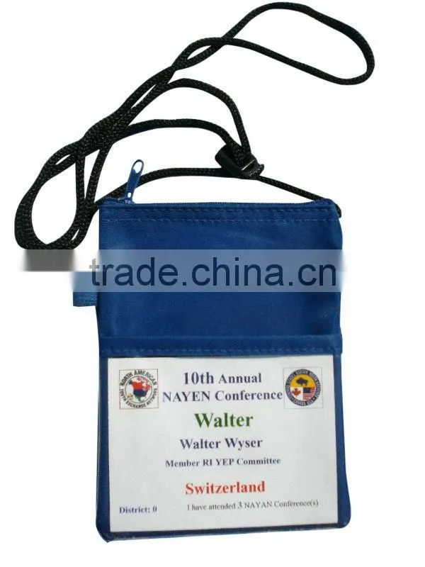 Fashion cute id neck work badge holder lanyard